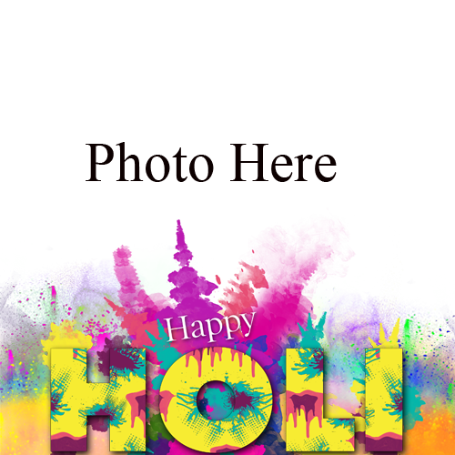 Holi Photo Frame Editor For Personalized Wishes