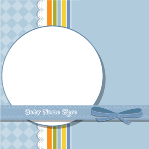 Online Baby Photo Frame Editing and Customization