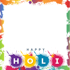 Holi 2025 Wishes Card With Personalized Photo