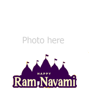 Ram Navami Greetings Card With Personalized Photo