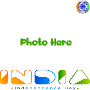 15th August Wishes with Editable Photo Frame