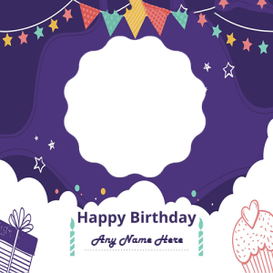 Free Online Downloadable Birthday Card With Name And Photo