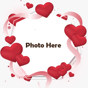 Lovely Heart Couple Image with Photo Editing Option