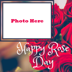 Rose Day Photo Frame Editor Free Online