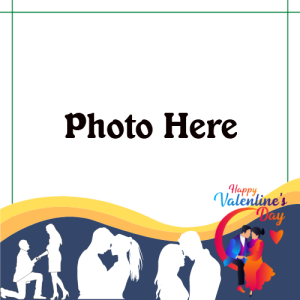 Happy Valentine’s Day Photo Frame for Download