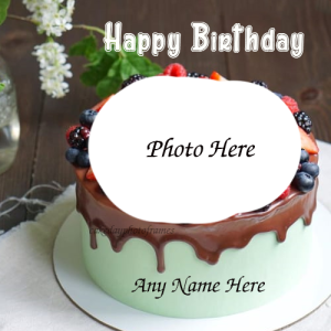 Best Birthday Wishes with Name and Photo on Cake
