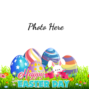 Easter 2025 Card With Name And Photo Personalization