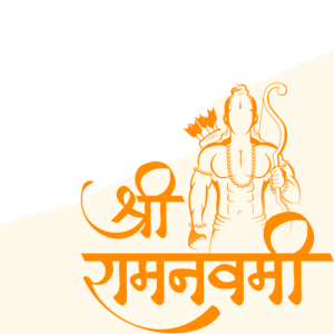 Best Wishes for Ram Navami with Photo on Greeting Card