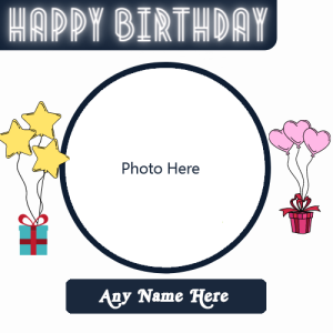 Generate Amazing Birthday Card with Name and Photo Customization