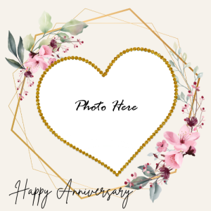 Happy Anniversary with Photo Customization
