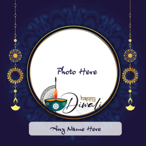 Happy Diwali Wishes with Name and Photo Editing