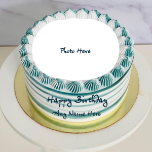 Wishing You a Magical and Happiest Birthday Cake with Name and Photos