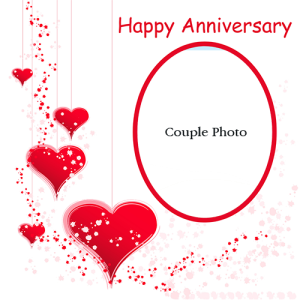 Online Happy Anniversary Greeting With Photo Editor
