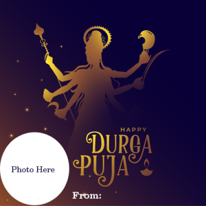 Happy Navratri 2025 Special Design Cards with Name and Photo