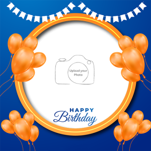 Create Stunning Birthday Cake Photo Frames Online Free of Charge