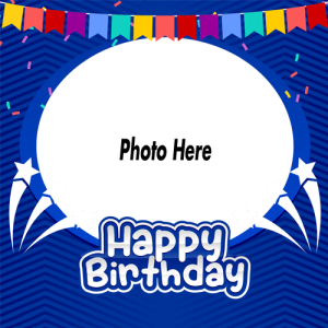 Happy Birthday Card with Photo Customization