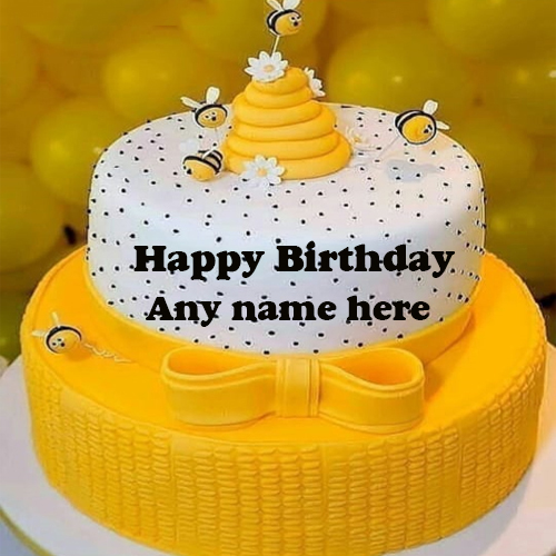 Birthday Cake With Custom Name Free Download