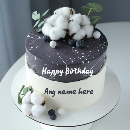 Happy Birthday Cake with Name Editing Online Free