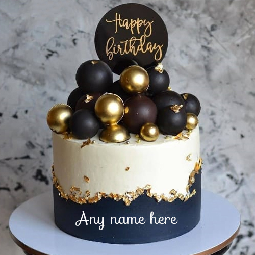 Free Editable Happy Birthday Cake with Name