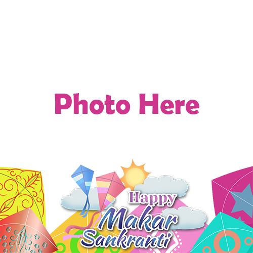 Happy Makar Sankranti 2025 Photo Frame Available Online