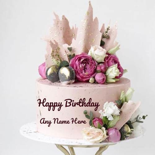 Create Special Happy Birthday Cake Image with Name Editing