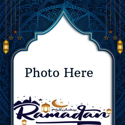 Happy Ramadan Wishes with Photo Editing