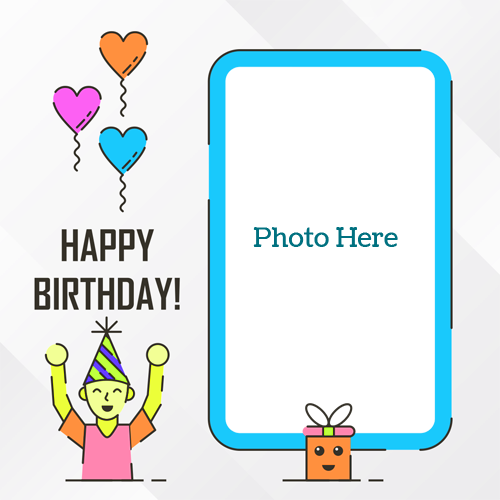 Happy Birthday Lovely Child Card with Photo Customization