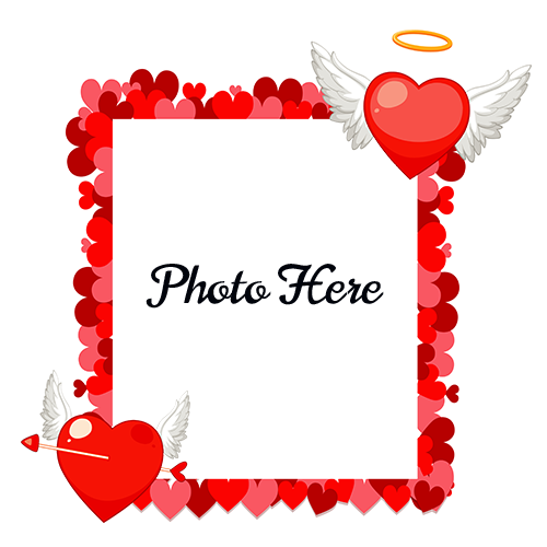 Love Bird Photo Frame For Special Moments Online Editor