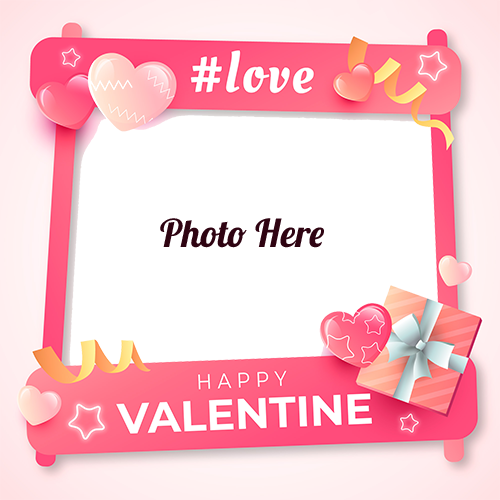 Make Best Happy Valentine’s Day Photo Frame for Your Sweetheart