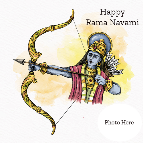 Create Happy Ram Navami Card with Name Custom Edit