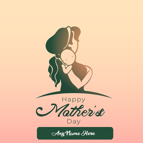 Create Happy Mother’s Day Greeting Card with Her Name