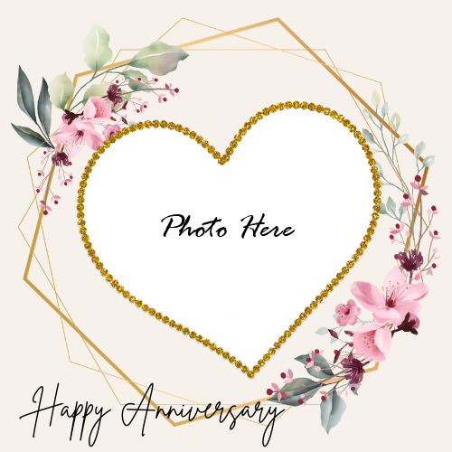 Happy Anniversary with Photo Customization