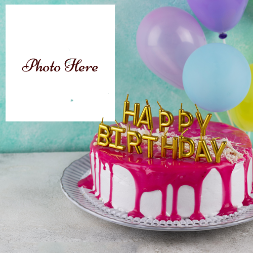 Happy Birthday Wishes with Name and Photo Custom Editor Free