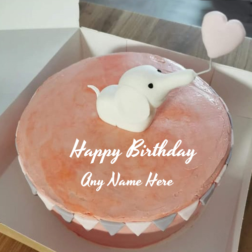 Happy Birthday Cake Wishes with Name and Photo Editing