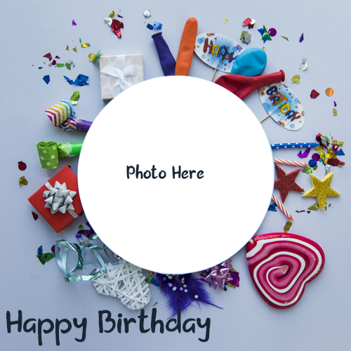 Free Editable Birthday Card With Name And Picture Download