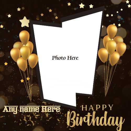 Edit Online Happy Birthday Wishes With Name And Picture