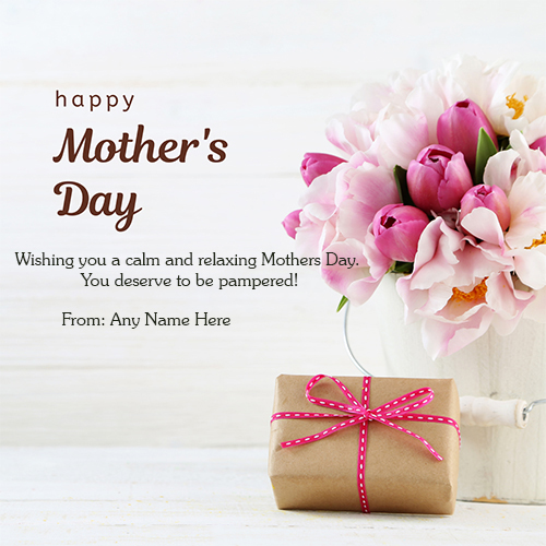 Happy Mother’s Day 2025 Greeting Card with Name