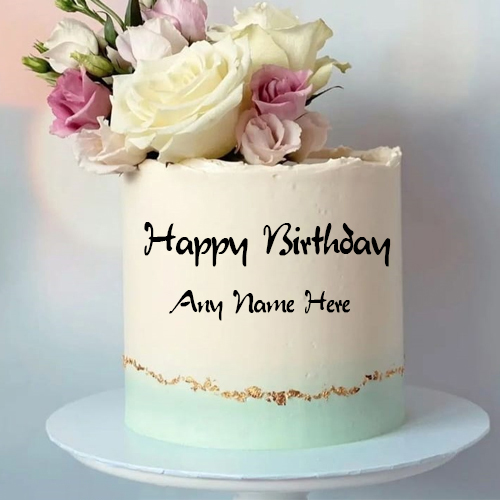 Free Happy Birthday Wishes Cake with Name Custom Edit