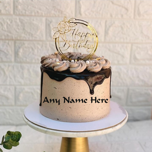 Making a Happy Birthday Cake with Name of Birthday Boy or Girl Custom Edit