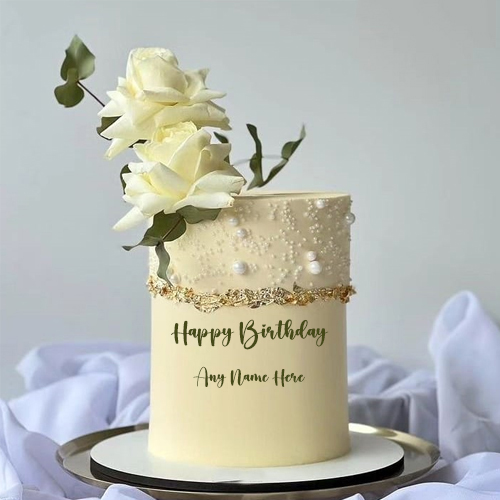 Personalize Your Happy Birthday Cake with Name Customization