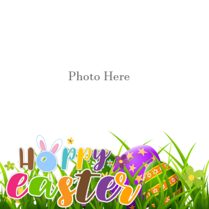 Happy Easter Sunday Wishes Frame Free Editing