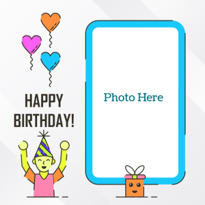 Happy Birthday Lovely Child Card with Photo Customization