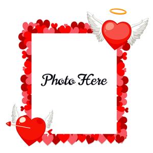 Love Bird Photo Frame For Special Moments Online Editor
