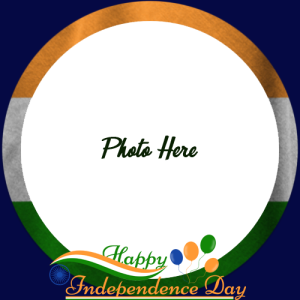 Happy Independence Greeting Card with Photo Custom Edit