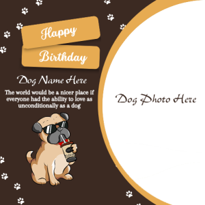 Happy Birthday Card for Your Loyal Puppy