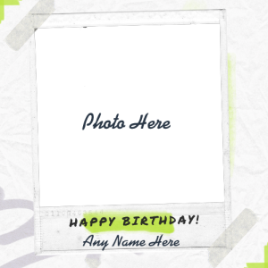 Create Birthday Wish Card With Photo And Name Editor